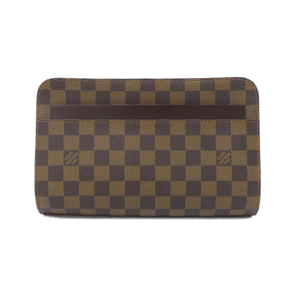 LOUIS VUITTON Brown Damier Clutch Bag